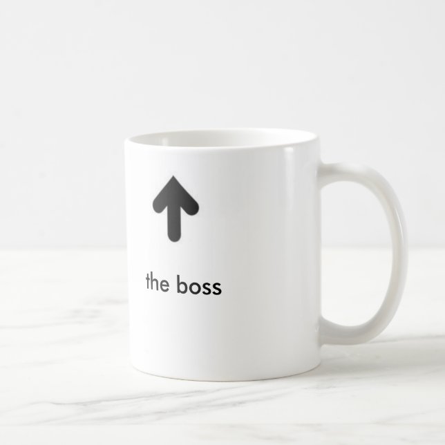 Caneca De Café the boss (Direita)