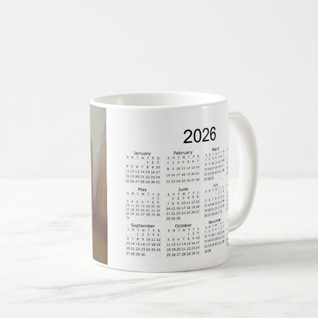 Caneca De Café The Bread of Life: Holy Eucharist 2026 Calendar (Frente Esquerda)