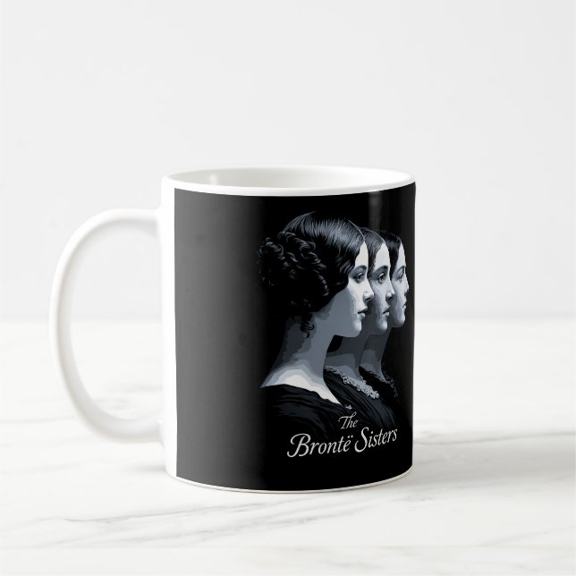 Caneca De Café The Brontë Sisters (Esquerda)