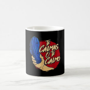Caneca De Café The Calmas O Calmo Funny Auto-falante Espanhol Diz