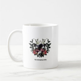 Caneca De Café The Crow Laughing Awfully