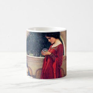Caneca De Café The Crystal Ball, John William Waterhouse