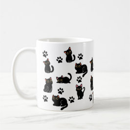 Caneca De Café The Cutest Black Cat Mug Gift for Cat Lovers