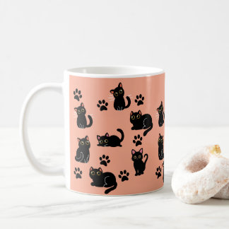 Caneca De Café The Cutest Black Cat Mug Gift for Cat Lovers