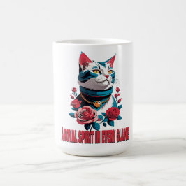 Caneca De Café The Eyes of a Noble Feline