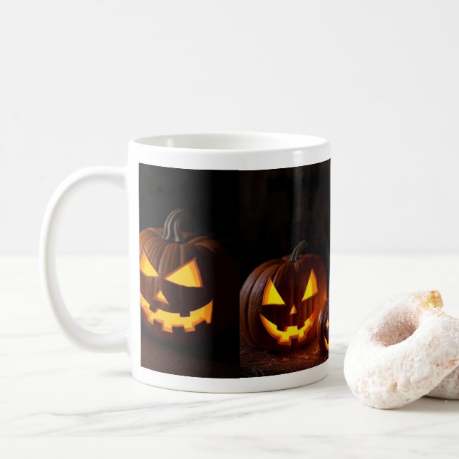 Caneca De Café The halloween mug  (Com Donut)