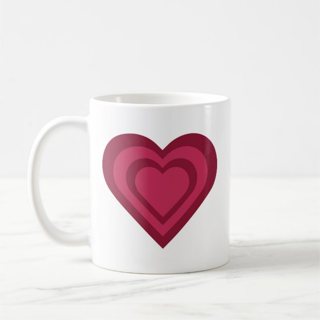 Caneca De Café The hypnotising heart mug  (Esquerda)