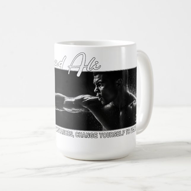 Caneca De Café The legend Muhammad Ali (Frente Esquerda)