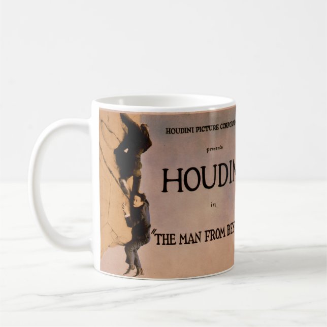 Caneca De Café The Man from Beyond (filme de Houdini, 1922) (Esquerda)