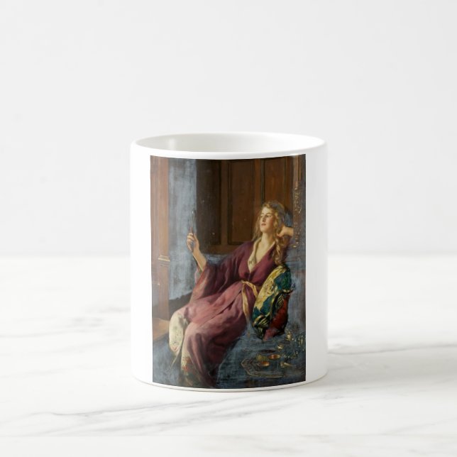 Caneca De Café The Minx (by John Collier) (Centro)