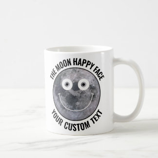 Caneca De Café The Moon Happy Face Personalized Custom Mug