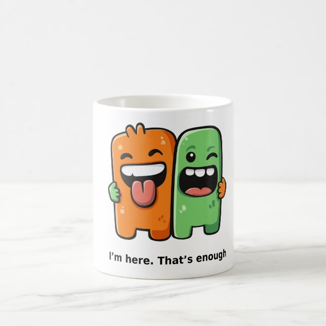 Caneca De Café ☕ The Mug of Ultimate Vibes 😎🎉 (Centro)