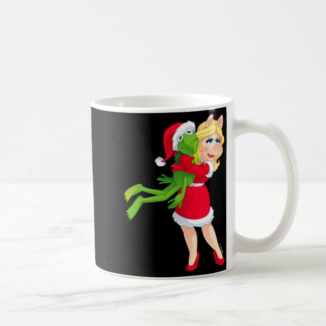 Caneca De Café The Muppets Kermit Miss Ggy Christmas  (Direita)