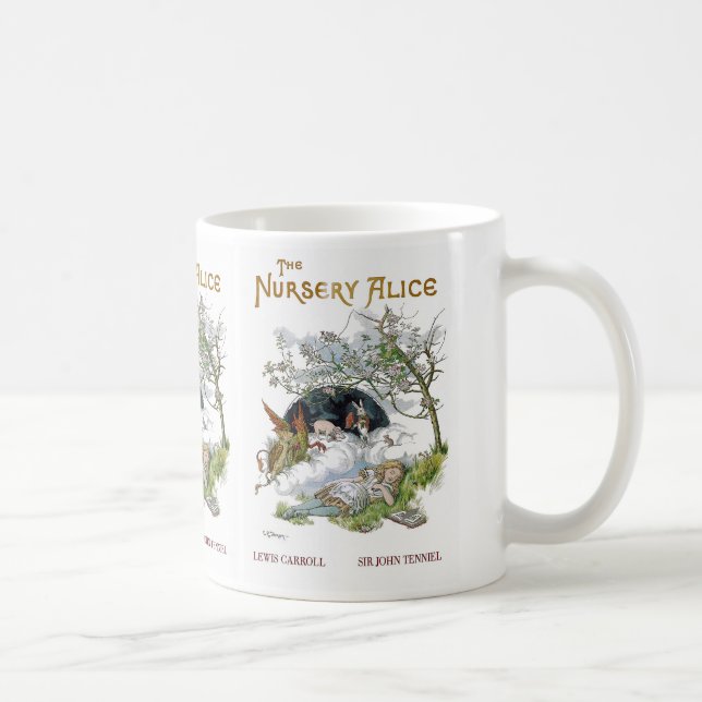 Caneca De Café “ The Nursery Alice ” ,Lewis Carroll (Direita)