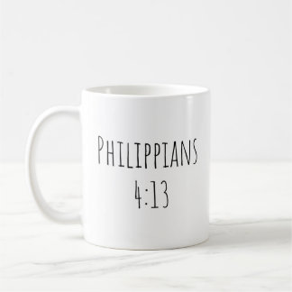 Caneca De Café The Philippians 4:13 Mug