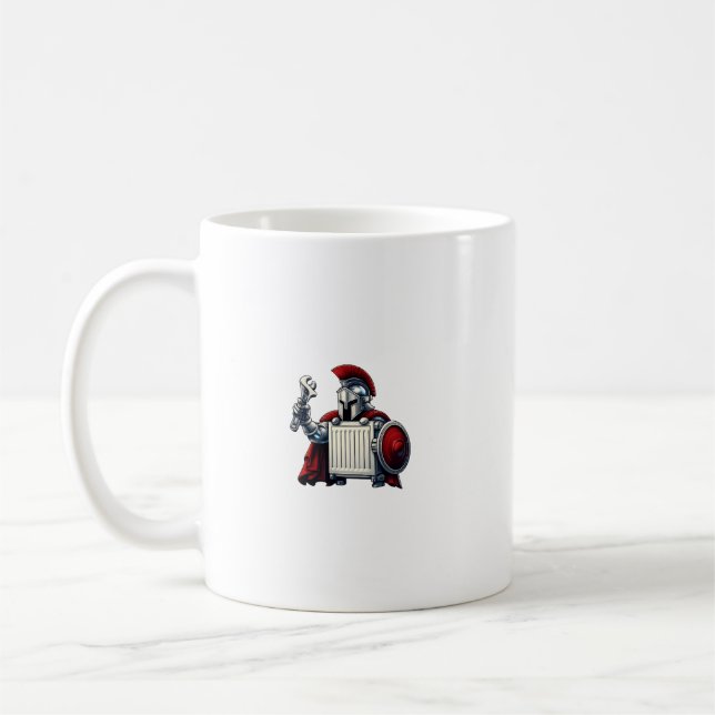 Caneca De Café The Radiator – Funny Plumber’s Coffee Mug (Esquerda)