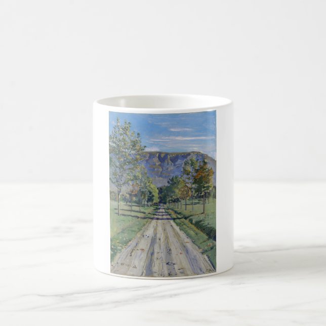 Caneca De Café The Road to Evordes (por Ferdinand Hodler) (Centro)