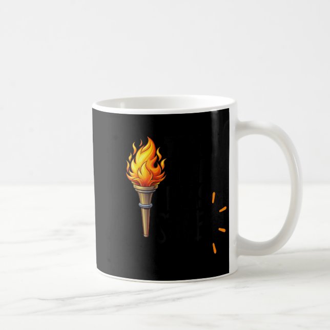 Caneca De Café The Tribe Has Sken Torch That Lights The Way  (Direita)