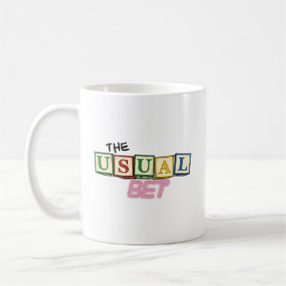 Caneca De Café The Usual Bet Logo Mug