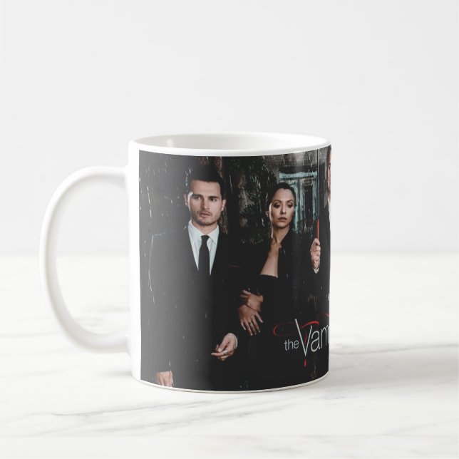 Caneca De Café The Vampire Diaries: Elenco de Mystic Falls (Esquerda)