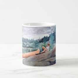 Caneca De Café The Wilderness Guide (por Winslow Homer)