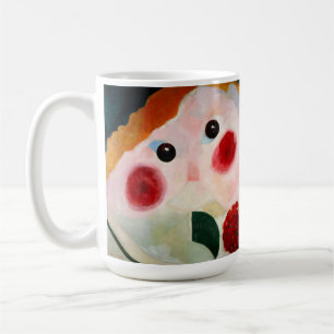 Caneca De Café Theo van Doesburg - Menina com Botões-de-ouro