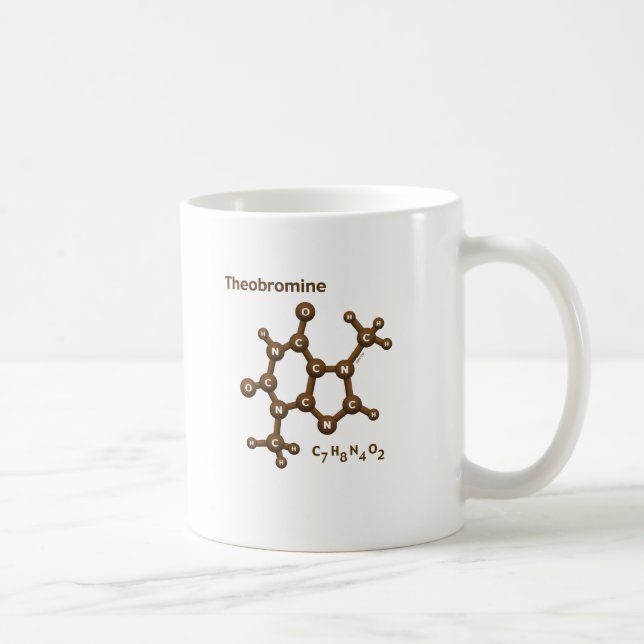 Caneca De Café Theobromine (Direita)