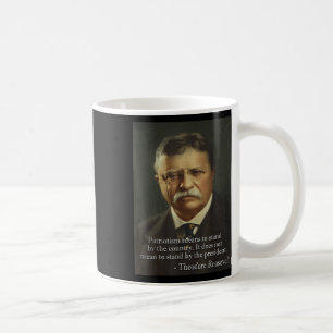 Caneca De Café Theodore Ursinho Roosevelt Meme _ Anti Trump Tee