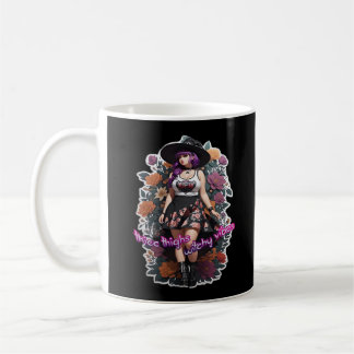 Caneca De Café Thicc Thighs Witchy Vibes - Whimsigoth Witch-Core