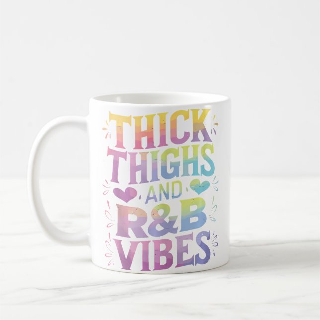 Caneca De Café Thick Thighs Rb Vibes (Esquerda)