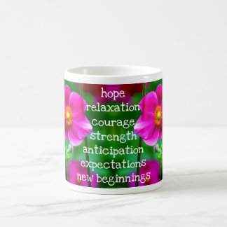 Caneca De Café Thimbleweed Japonês Rosa