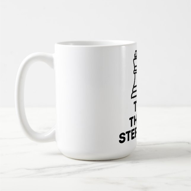 Caneca De Café Think Three Steps Ahead Chess Player Mug (Esquerda)
