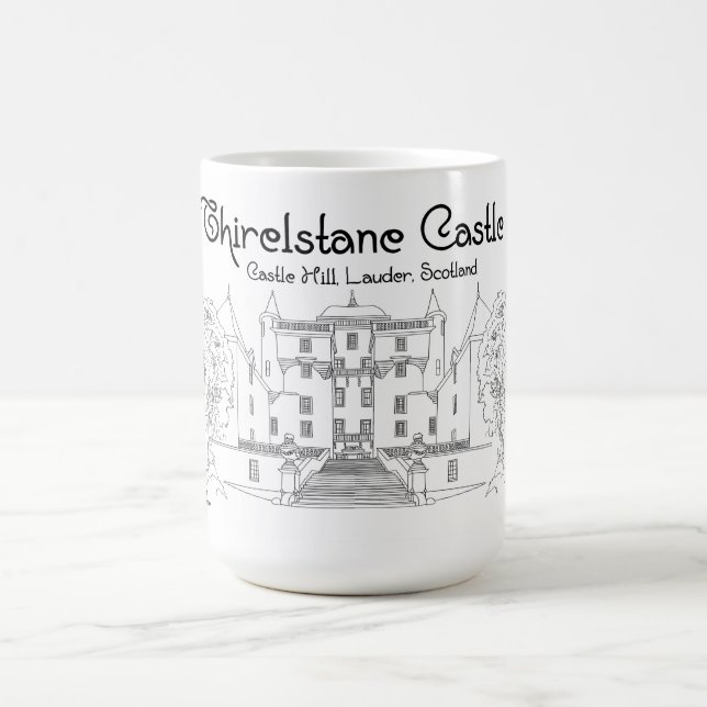 Caneca De Café Third lestane Castle Scotland (Centro)