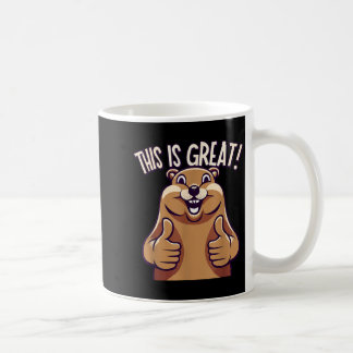 Caneca De Café This Is Great! - Groundhog - Funny - Cute - Animal