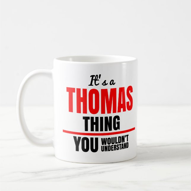 Caneca De Café Thomas, coisa que você não entenderia. (Esquerda)