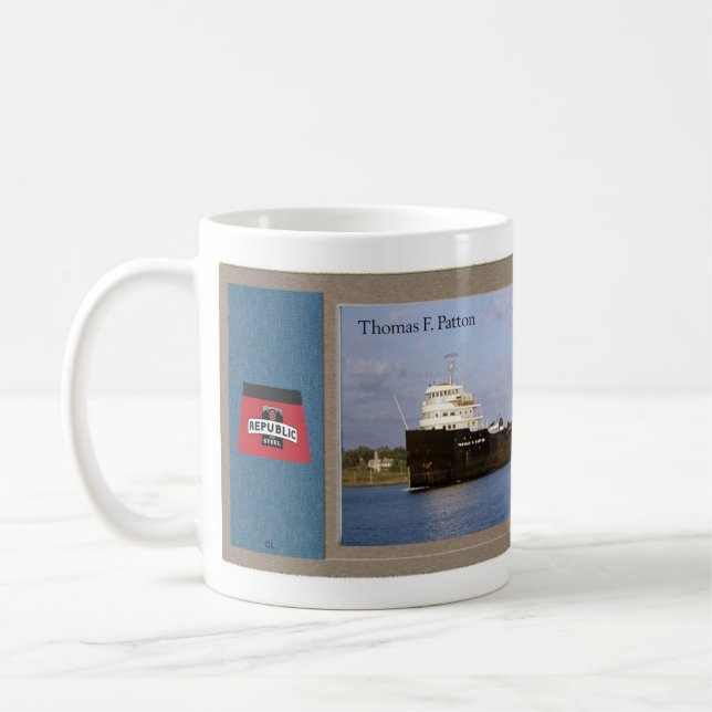 Caneca De Café Thomas F. Patton (Esquerda)