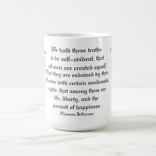CANECA DE CAFÉ THOMAS JEFFERSON CITOTE   (Centro)