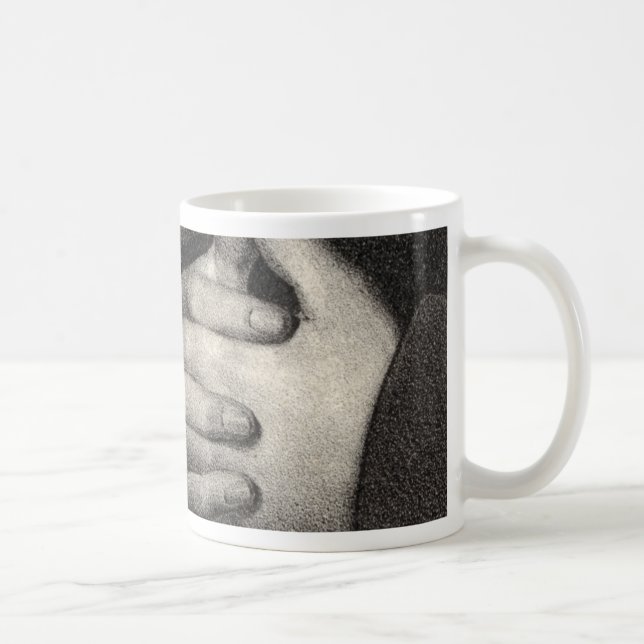 Caneca De Café Thomas Jefferson Hands mug (Direita)