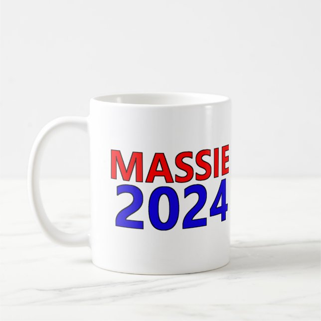 Caneca De Café Thomas Massie para o Presidente 2024 (Esquerda)