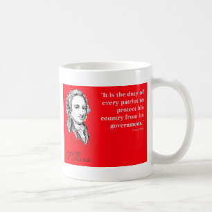 Caneca De Café Thomas Paine