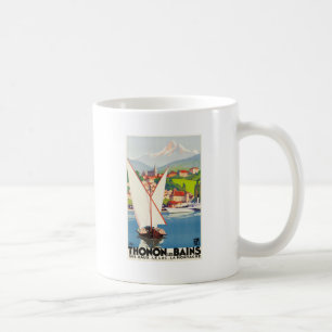 Caneca De Café Thonon Les Bains French Viagem Europe