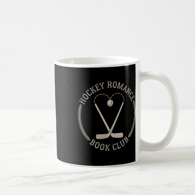 Caneca De Café Threadless Grey Sky Chai Hockey Romance Clube do L (Direita)