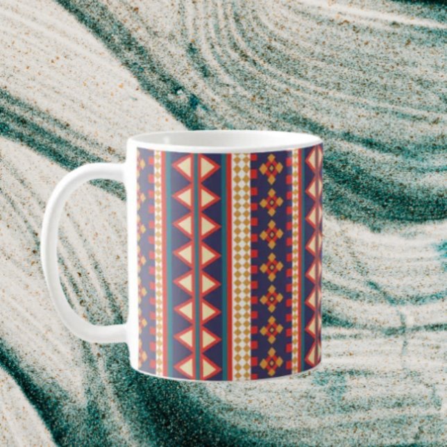 Caneca De Café Threads nômadas | Aztec Pattern Classic Mug (Criador carregado)