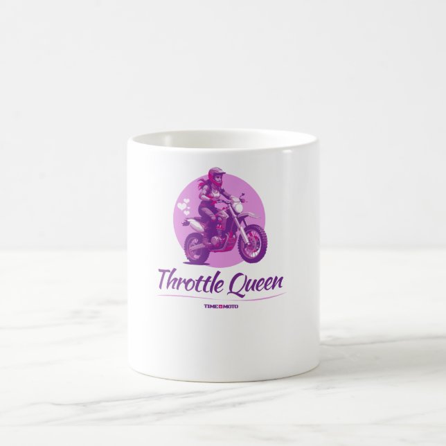Caneca De Café Throttle Queen Coffee Mug (Centro)