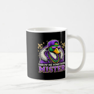 Caneca De Café Throw Me Something Mister Mardi Gras Duck Festival