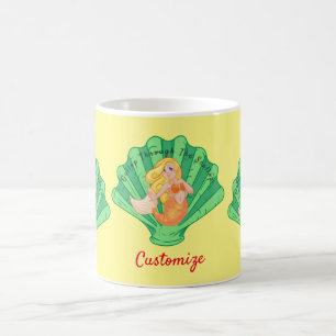 Caneca De Café Thunder_Cove de Scallop Shell de Sereid
