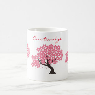 Caneca De Café Thunder_Cove do Japão Sakura Cherry Blossoms
