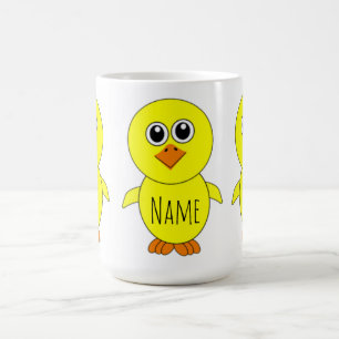 Caneca De Café Thunder_Cove do Pintinho Cubo