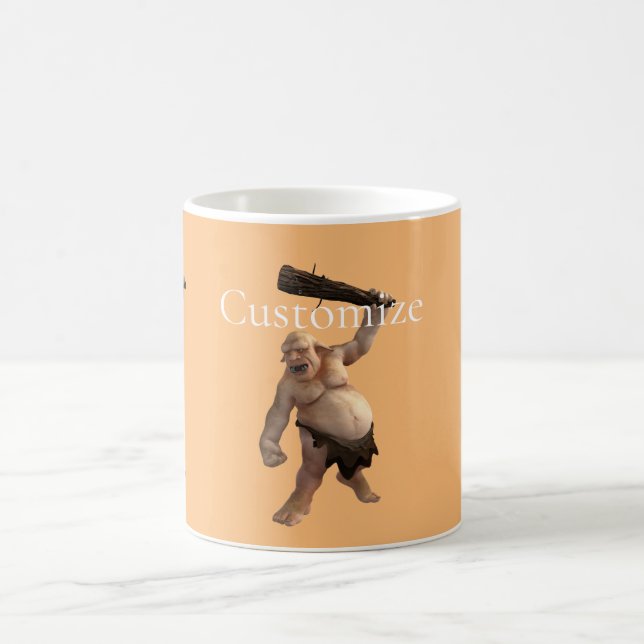 Caneca De Café Thunder_Cove do Troll Feio (Centro)