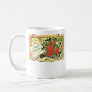 Caneca De Café Thurber preservou morangos